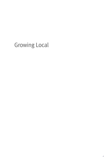 Growing Local Case Studies on Local Food Supply Chains