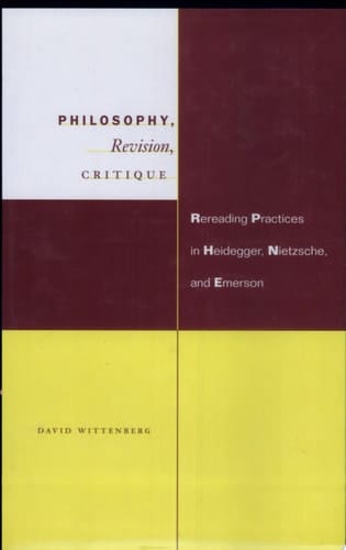 Philosophy, Revision, Critique