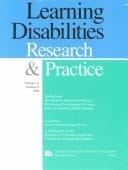 Moving from Research to Practice Professional Development to Promote Effective Teaching of Early Reading. A Special Issue of Learning Disabilitites Research and Practice