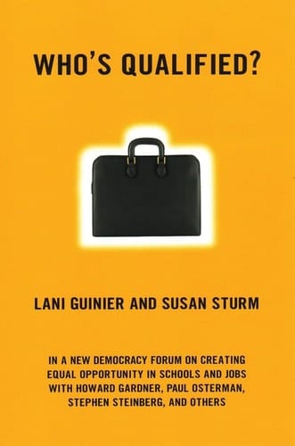 Who's Qualified? A New Democracy Forum on the Future of Affirmative Action