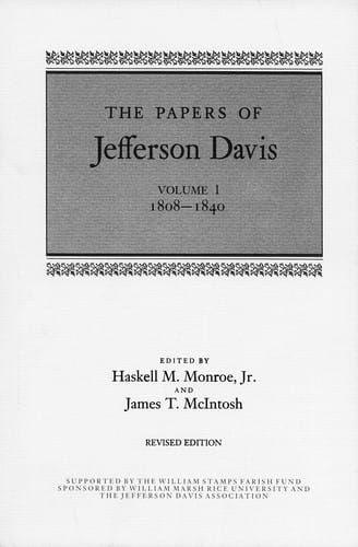 The Papers of Jefferson Davis, 1861 (Papers of Jefferson Davis)
