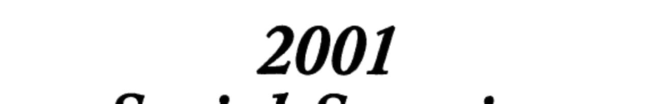 2001 Social Security Explained