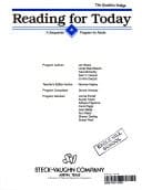 Reading for Today A Sequential Program for Adults Teacher's Edition