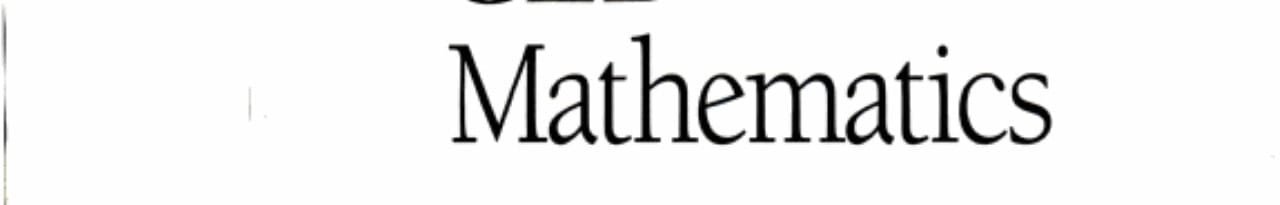 Mathematics