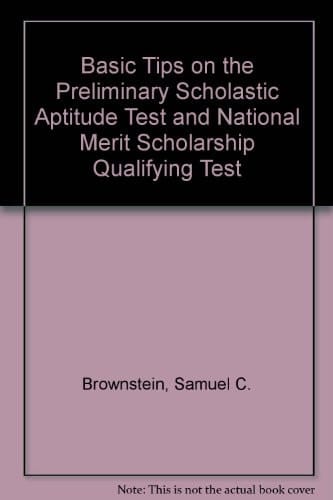 Barron's Basic Tips on the PSAT/NMSQT, Preliminary Scholastic Aptitude Test/National Merit Scholarship Qualifying Test