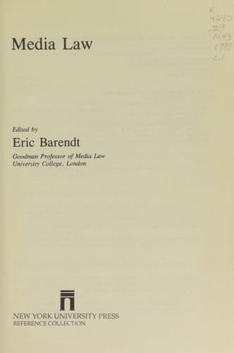 Media Law
