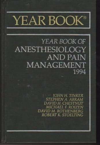 The Year Book of Anesthesia, 1994