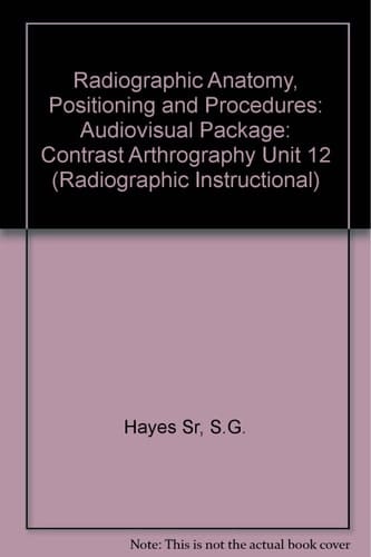 Contrast Arthrography
