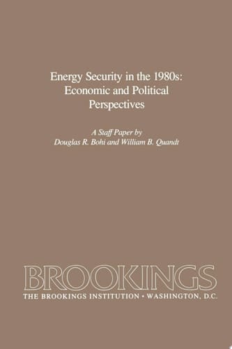 Energy Security in the 1980s