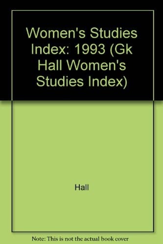 Womens Studies Index, 1993