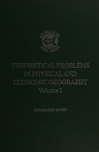 Theoret Probs Phys&econ Geog V