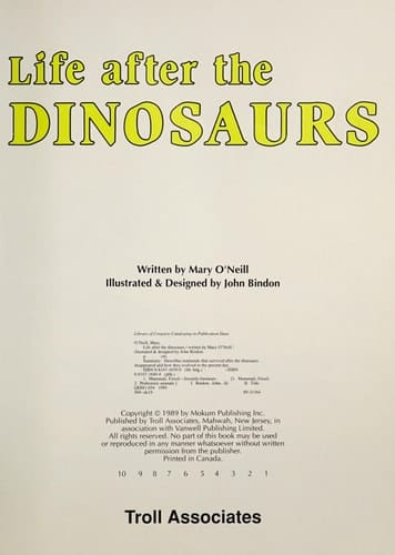 Life After the Dinosaurs