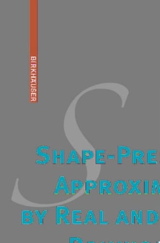 Shape-Preserving Approximation by Real and Complex Polynomials