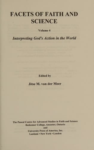 Facets of Faith and Science: Vol. I: Historiography and Modes of Interaction (Facets of Faith & Science)