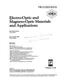 Electro Optic and Magneto Optic Materials and Applications (Proceedings of Spie)
