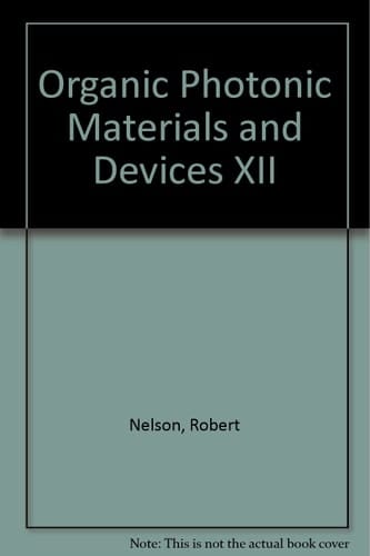 Organic Photonic Materials and Devices XII