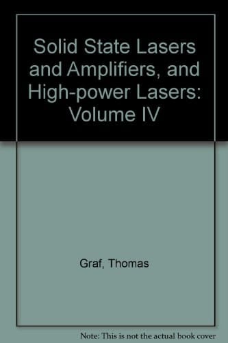 Solid State Lasers and Amplifiers IV, and High-power Lasers 12-16 April 2010, Brussels, Belgium