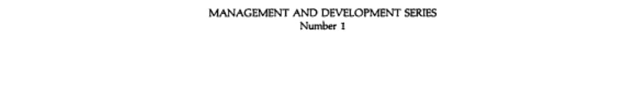 The Japanese and Korean Experiences in Managing Development