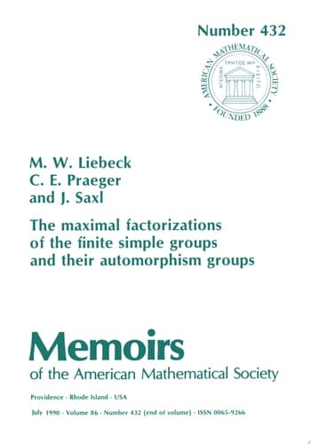 The Maximal Factorizations of the Finite Simple Groups and Their Automorphism Groups