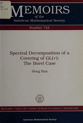Spectral Decomposition of a Covering of $GL(r)$: the Borel case The Borel Case