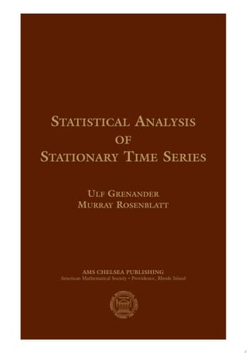 Statistical Analysis of Stationary Time Series