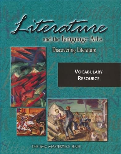 Discovering Literature Vocabulary Resource