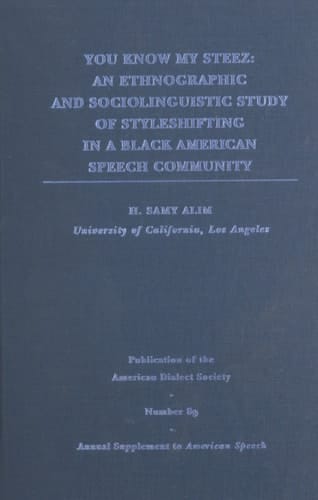 Publication of the American Dialect Society