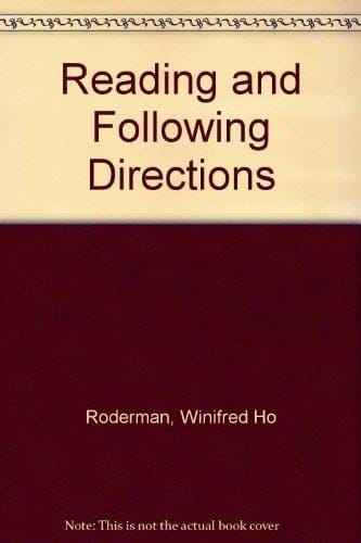 Reading and Following Directions