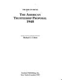 Amer Trusteeship Proposal