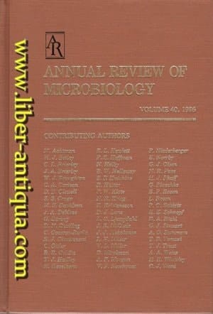 Annual Review of Microbiology 1986