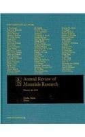 Annual Review of Materials Research