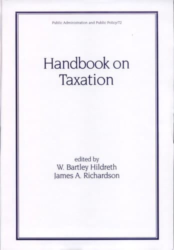 Handbook on Taxation