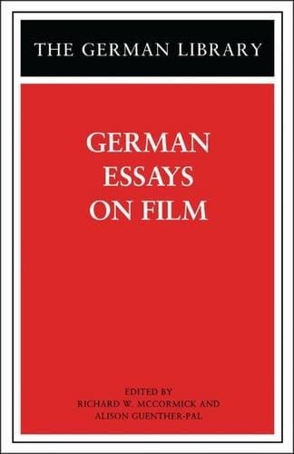 German Essays on Film (German Library)