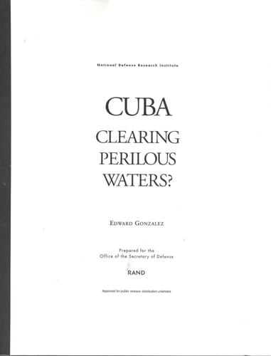 Cuba Clearing Perilous Waters?