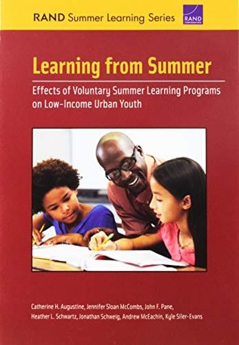 Learning from Summer Effects of Voluntary Summer Learning Programs on Low-income Urban Youth