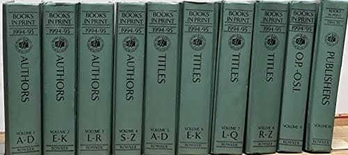 Books In Print 1994-1995