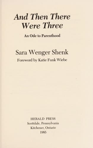 And Then There Were Three: An Ode to Parenthood