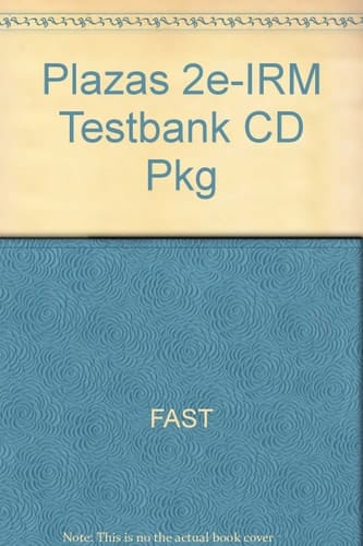 Plazas Instructor's Resource Manual