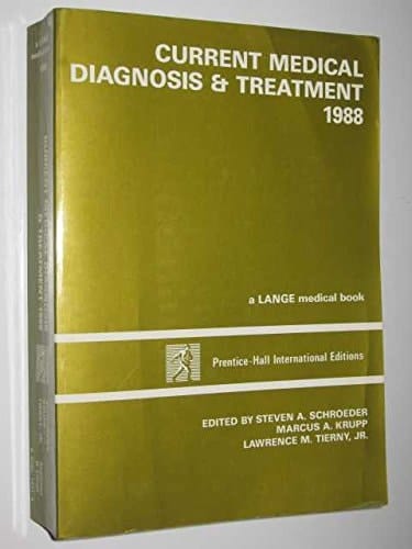 Current Medical Diagnosis and Treatment 1988