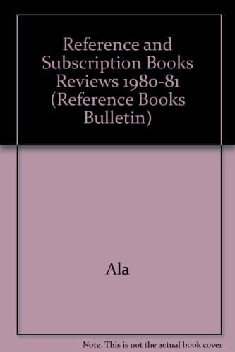 Reference and Subscription Books Reviews