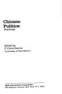 Chicano Politics: Readings,