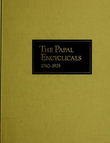 The Papal Encyclicals 1878-1903