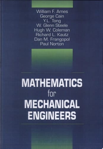 Mathematics for Mechanical Engineers