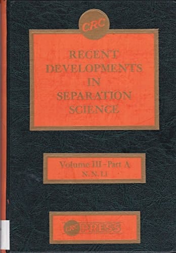 Recent Developments in Separation Science