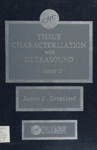 Tissue Characterization With Ultrasound Methods