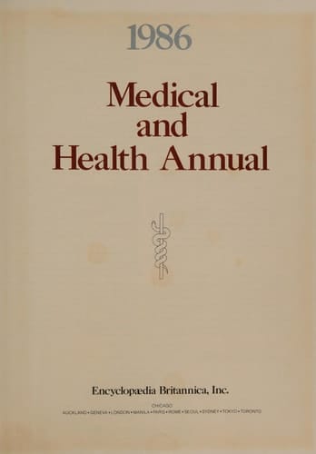 Medical and Health Annual 1986