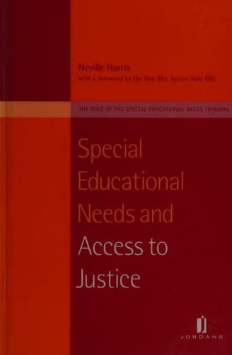 Special Educational Needs and Access to Justice