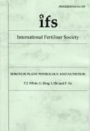 Boron in Plant Physiology and Nutrition