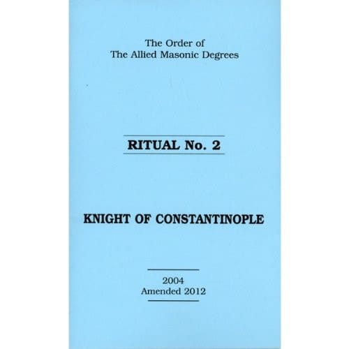 Allied Masonic Degrees Ritual No 2