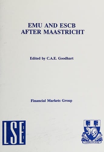 EMU and ESCB After Maastricht